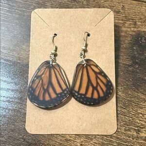 Butterfly Wing Dangle Earrings